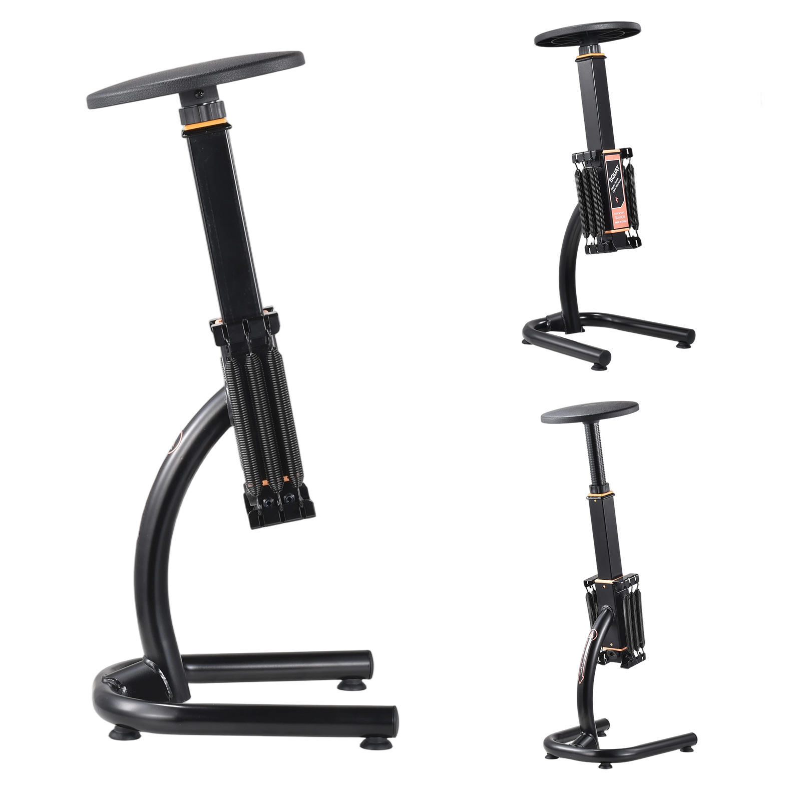 Home Gym For Small Spaces - Heimfitness-Squat-Maschine, Verstellbarer Squat-Assist-Trainer für Hüftstoß-, Gesäß-,