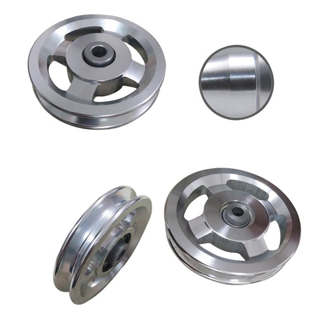 Home Gym Diy Pulley System - Aluminium-Rollenführung mit Nut und Schiene, verschleißfestes