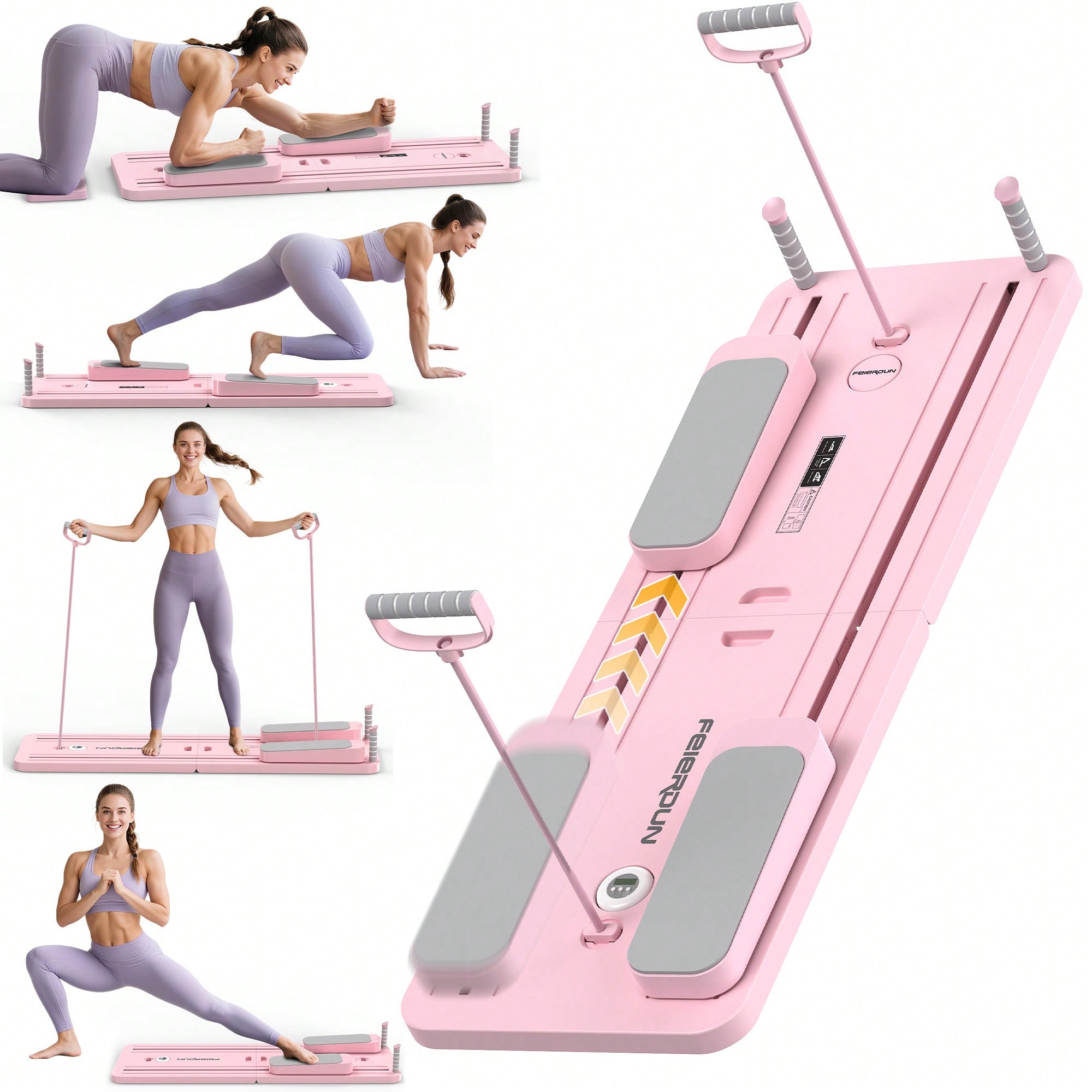 Home Gym For Small Spaces - FEIERDUN Multifunktionales Fitness-Board mit 300 LBS