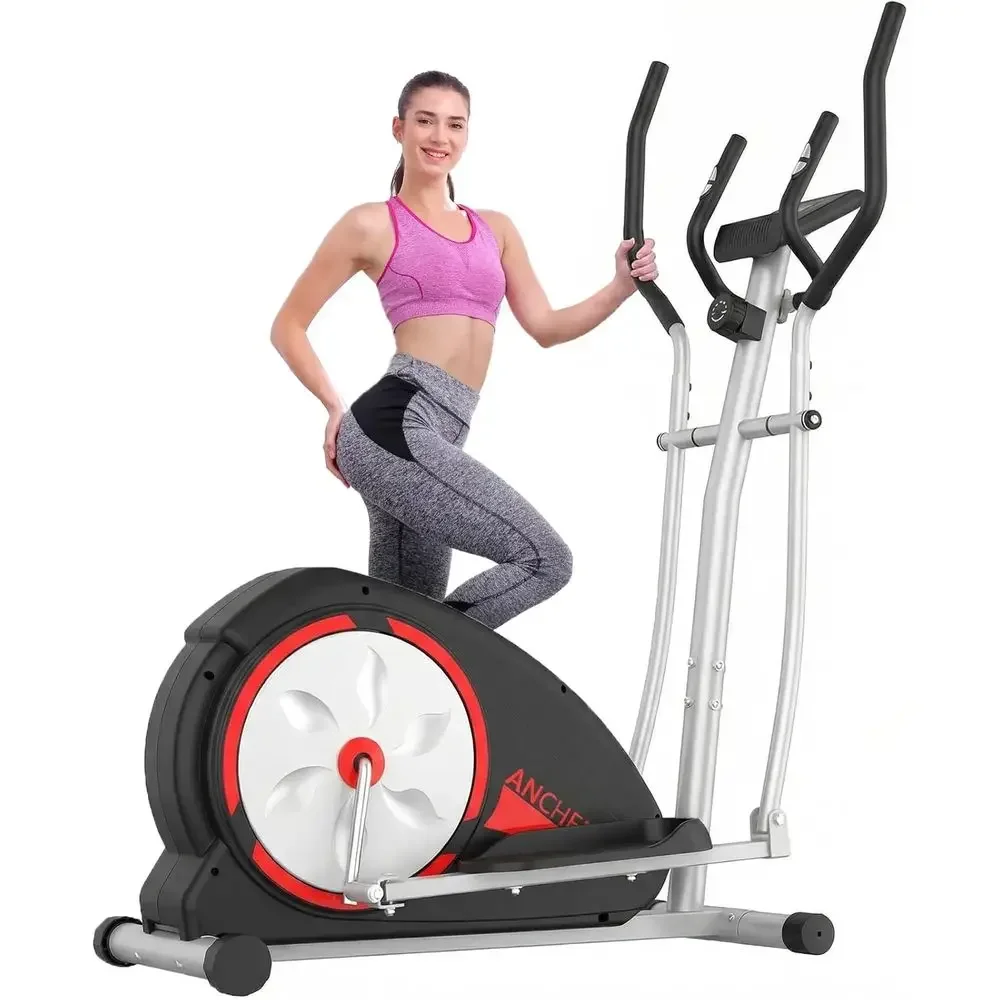 Home Gym Resistance Machine - Geräuscharmer Ellipsentrainer für das Heimstudio, trägt