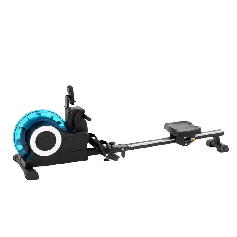 Home Gym Resistance Machine - Wasserbeständiges, Geräuschloses, Zusammenklappbares Aerobic-Trainingsgerät mit LED-Anzeige