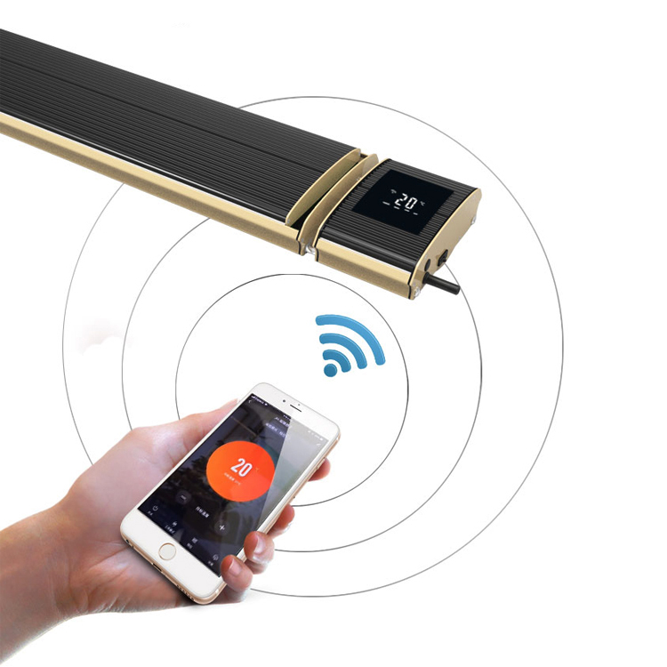 Home Gym Yoga Room - WLAN-Steuerung LCD-Display Schnelle Terrassenheizung Einfache Heimnutzung