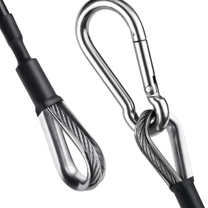 Home Gym Cable - 1/2 Stück Gym-Kabelverlängerung, kompatibel mit Bowflex