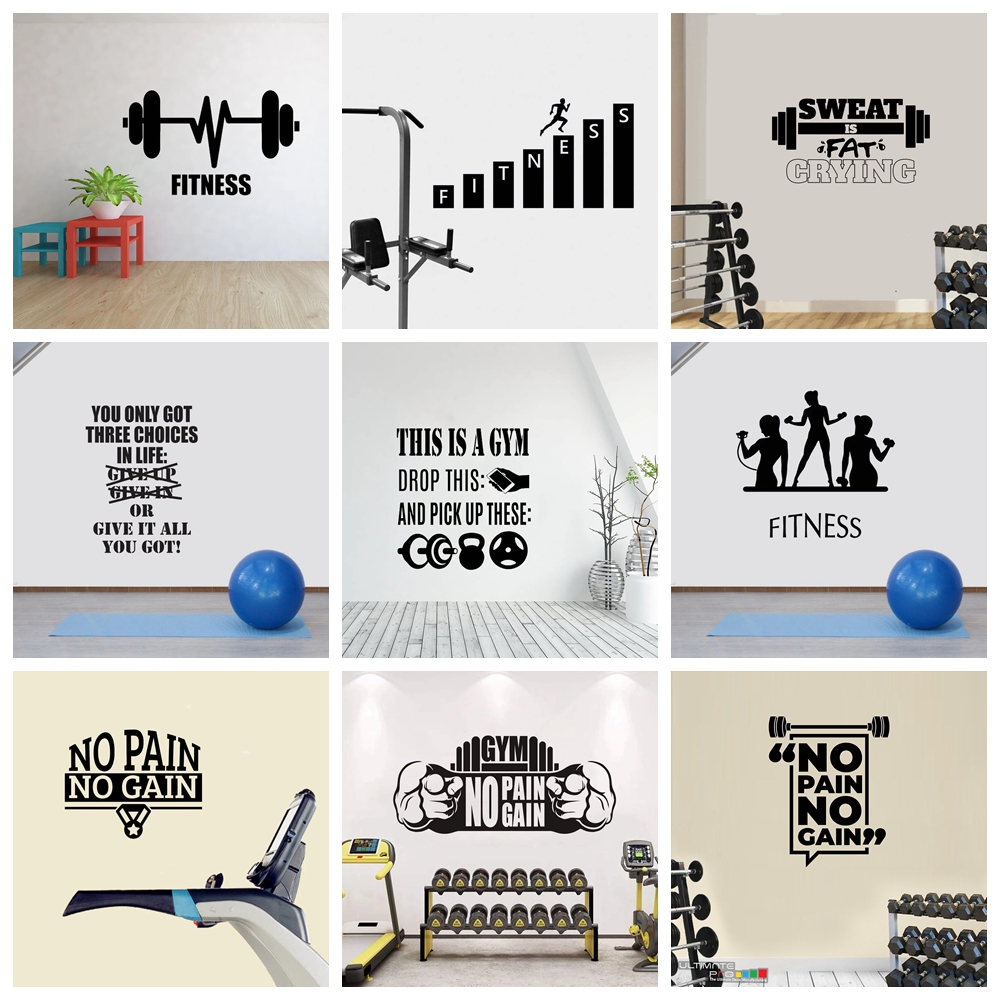 Home Gym Wallpaper - 1 pc heißer Verkauf Fitness studio
