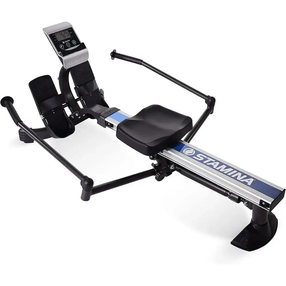 Home Gym Resistance Machine - Hydraulisches Rudergerät, 250 lbs Widerstand, Fitnessgerät