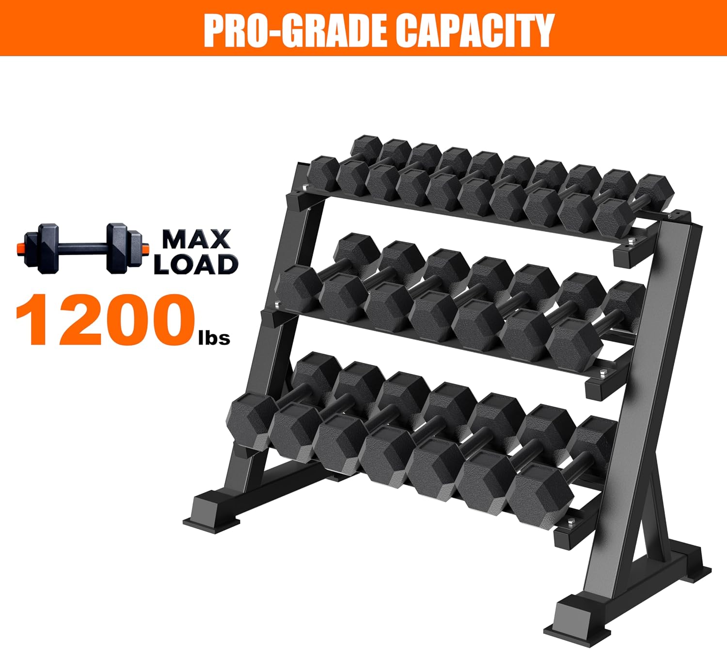 Robuster Dreistufiger Hantelst – Home Gym Leg Bewertung und Preis