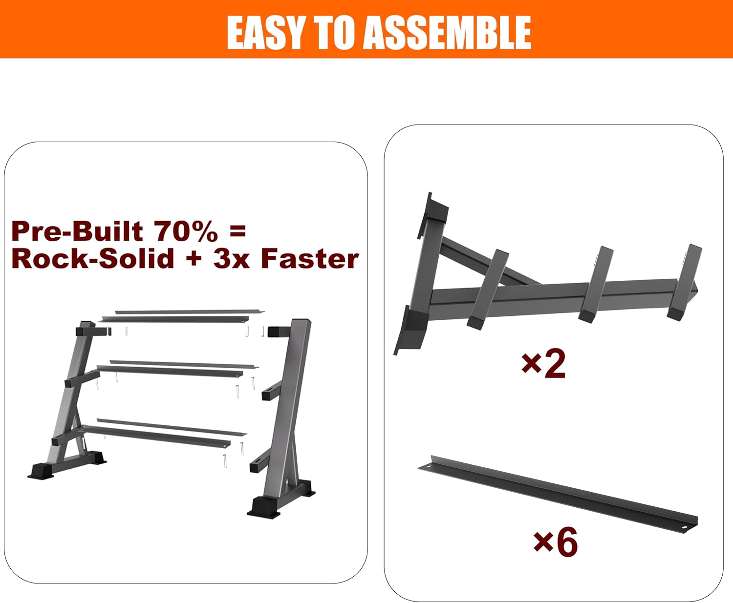 Robuster Dreistufiger Hantelst – Home Gym Leg Bewertung und Preis