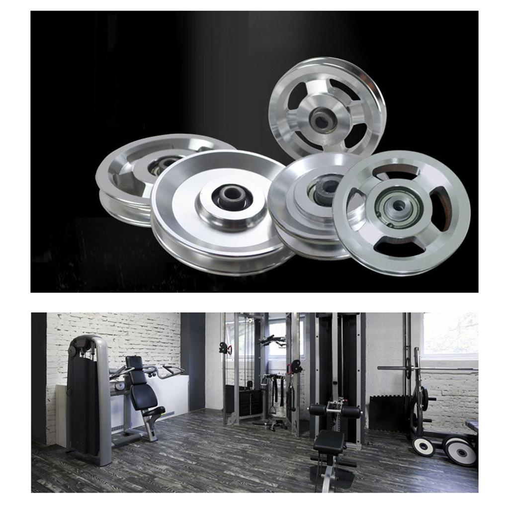 Aluminium-Rollenführung mit Nu – Home Gym Diy Pulley System Bewertung und Preis