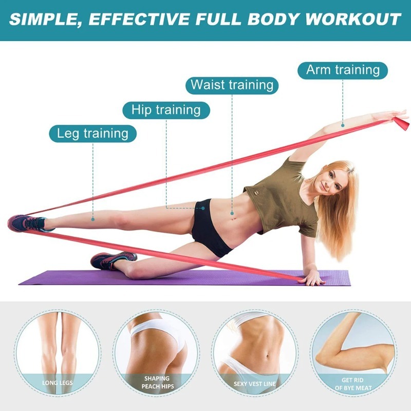 Natürliche Latex-Widerstandsbä – Home Gym Resistance Machine Bewertung und Preis