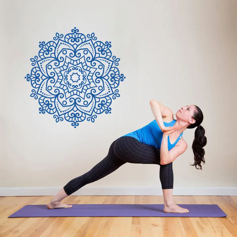 Yoga Hinduismus Buddha Wandauf – Home Gym Yoga Room Bewertung und Preis