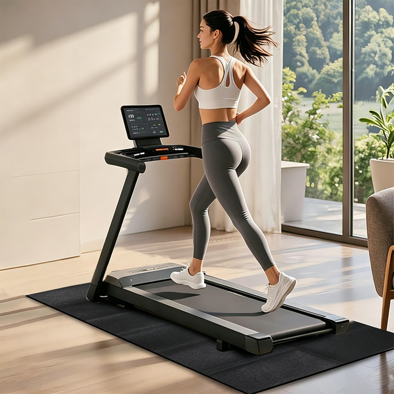 Laufbandmatte, vibrationsabsor – Home Gym Leg Bewertung und Preis