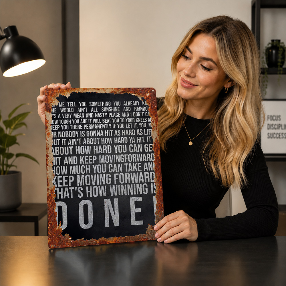 Wie man gewinnt - Poster-Zitat – Home Gym How To Bewertung und Preis