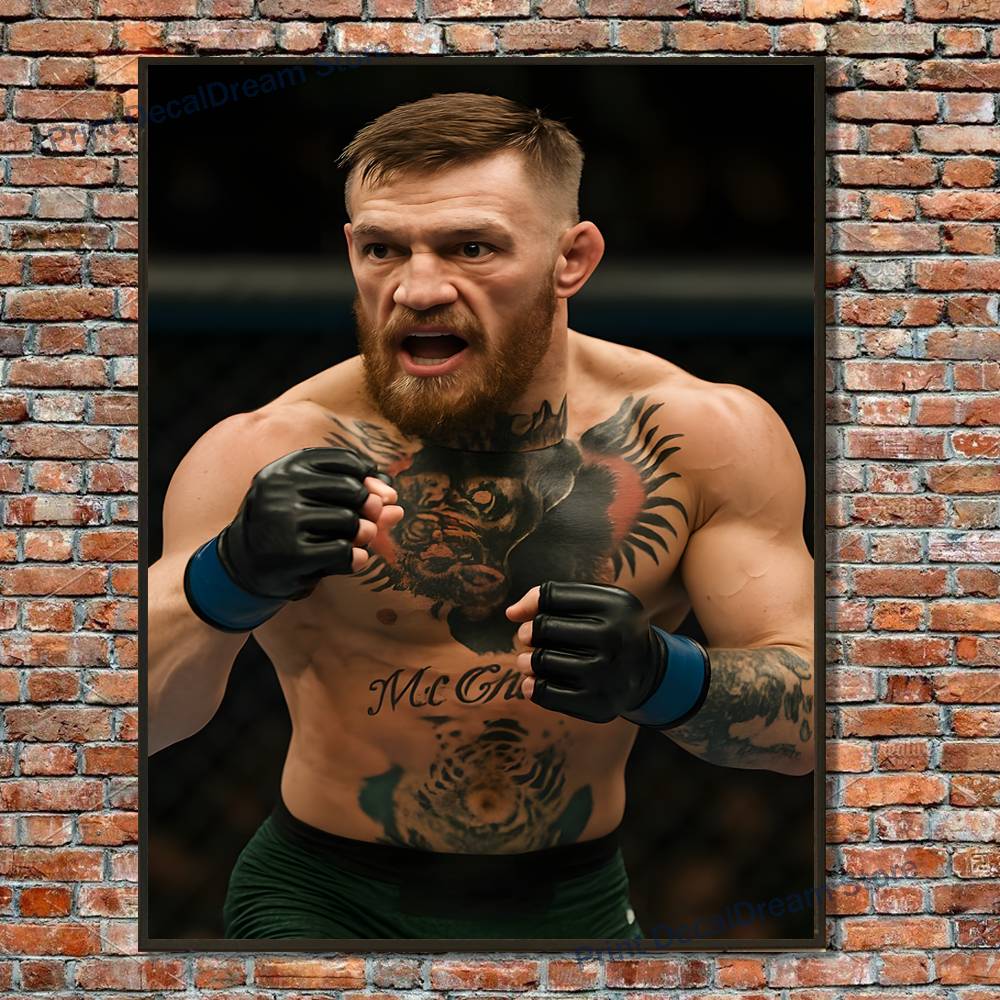 C-Conor McGregor Poster, Heim- – Home Gym Wallpaper Bewertung und Preis