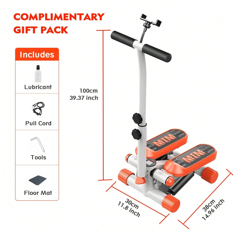 Mini-Stepper mit Widerstandsbä – Home Gym Resistance Machine Bewertung und Preis