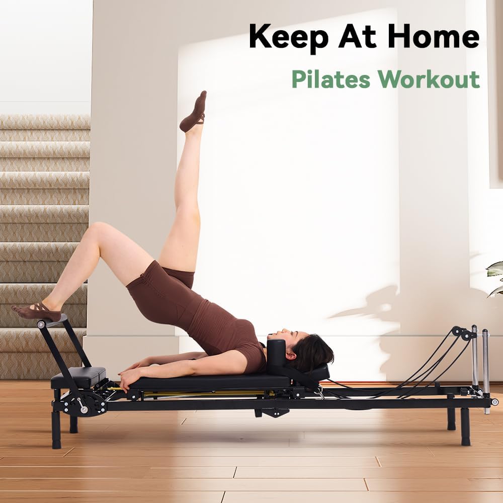 Faltbare Pilates-Reformer-Masc – Home Gym Resistance Machine Bewertung und Preis