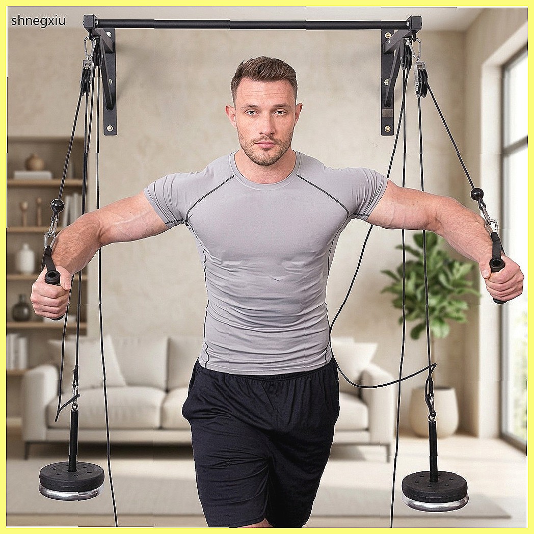 Wandmontiertes DIY-Fitness-Sei – Home Gym Diy Pulley System Bewertung und Preis