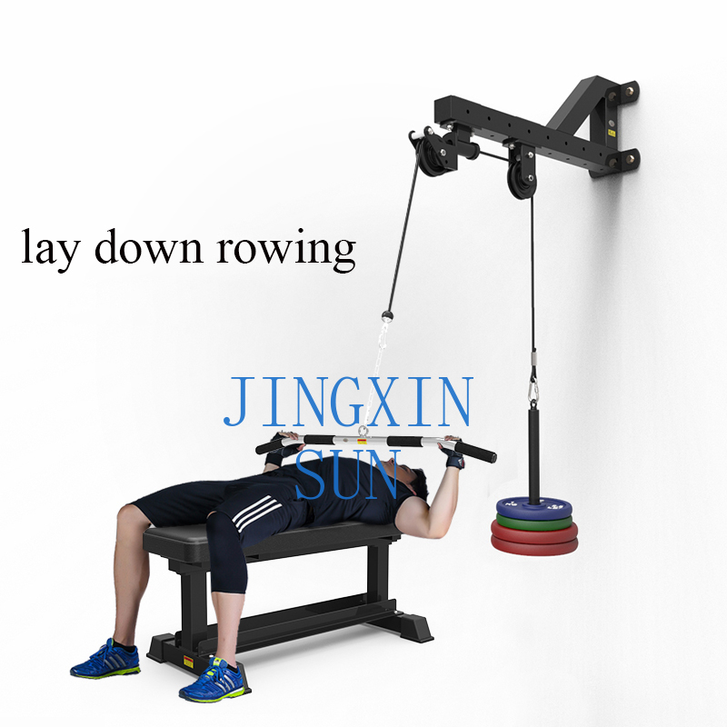 Einstellbare Single Pull Down  – Home Gym Diy Pulley System Bewertung und Preis