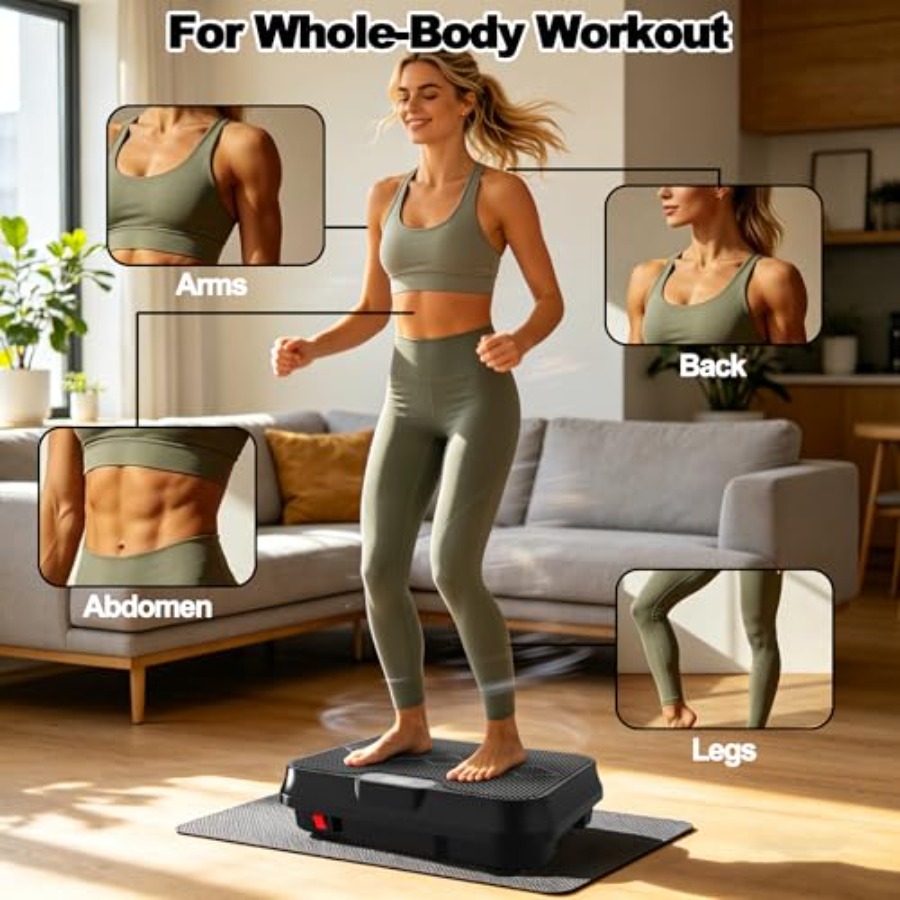 Vibrationsplatte für das Heimt – Home Gym Resistance Machine Bewertung und Preis