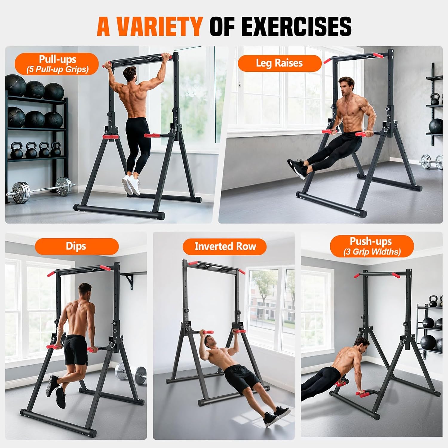 Faltbarer Power Tower Dip Stat – Home Gym Workout Equipment Bewertung und Preis