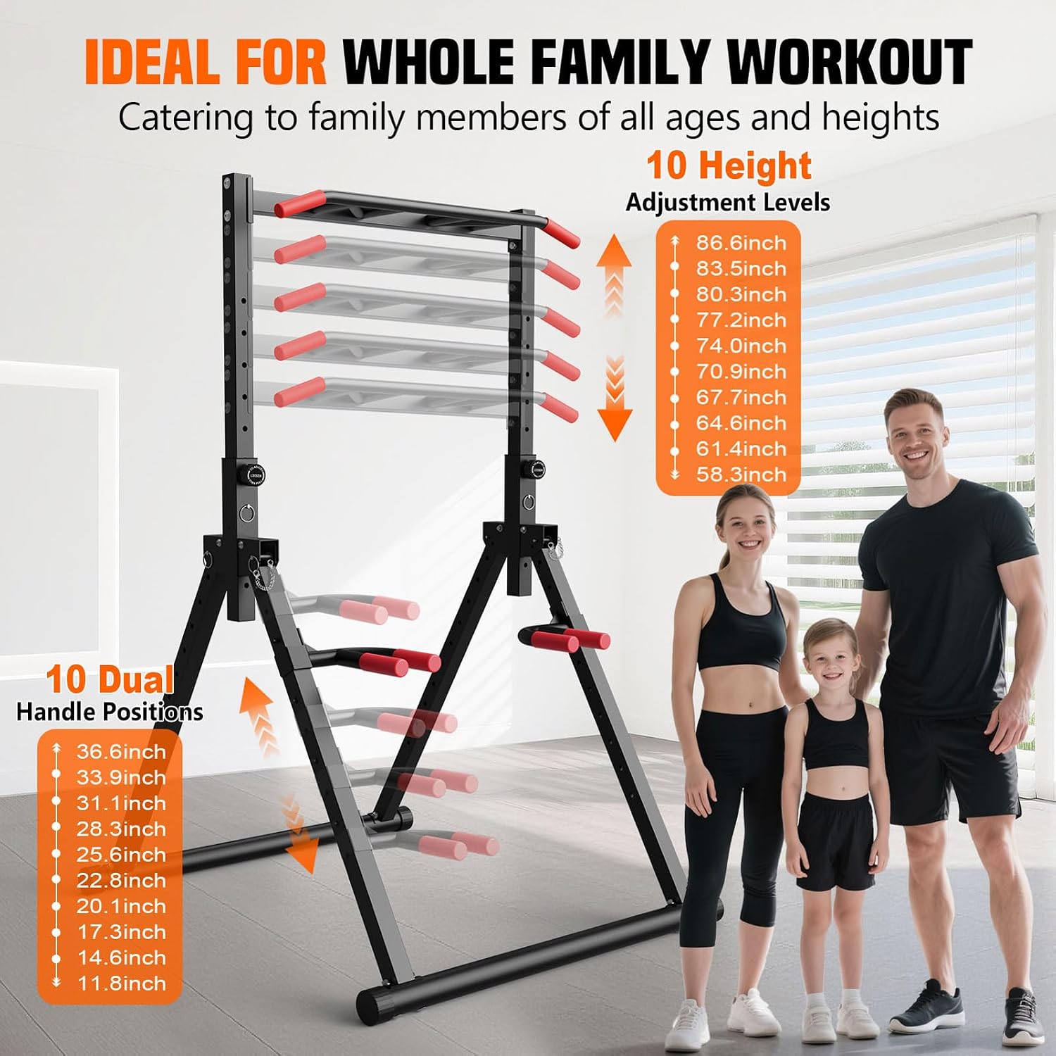 Faltbarer Power Tower Dip Stat – Home Gym Workout Equipment Bewertung und Preis