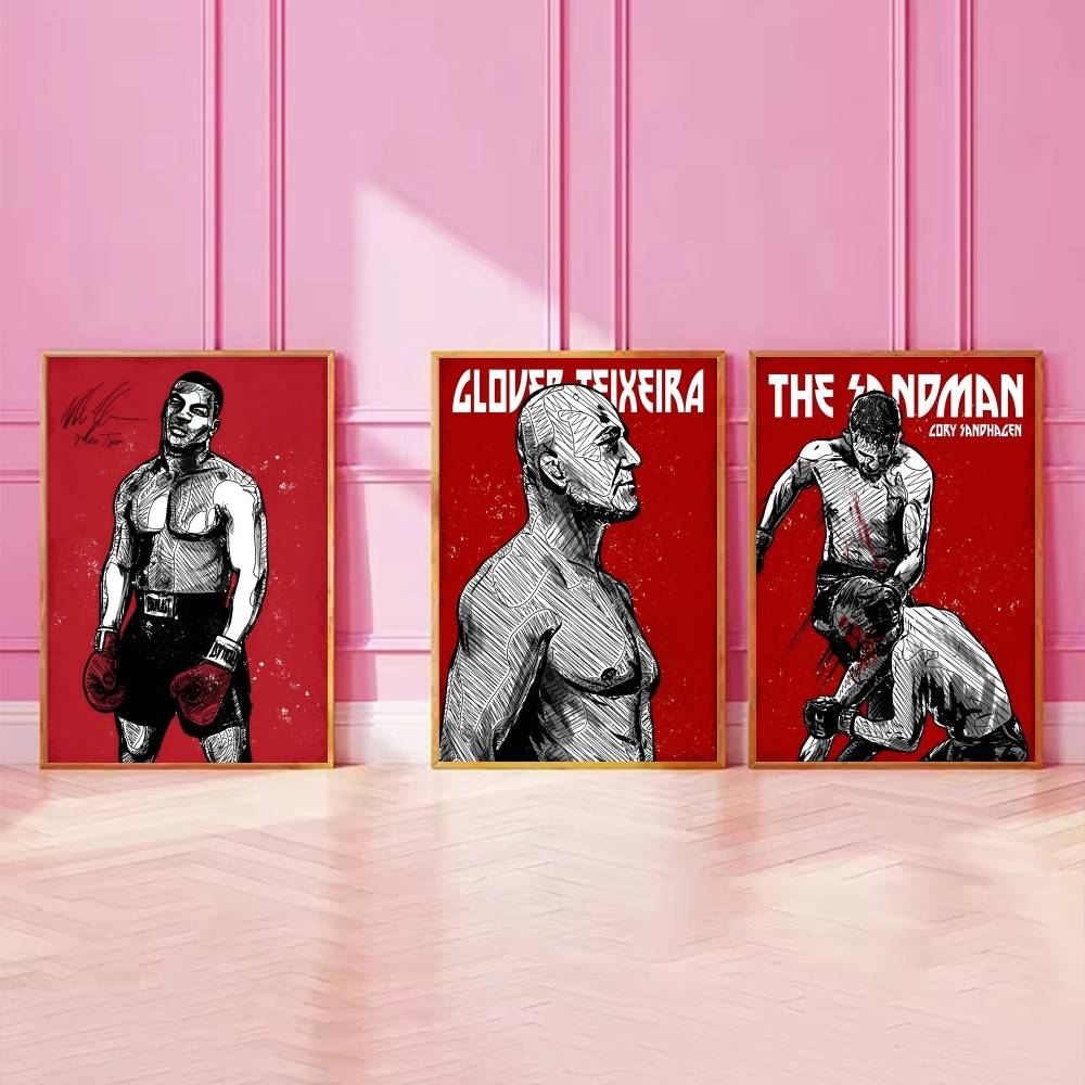 Kampfsportler Papierposter Gru – Home Gym Wallpaper Bewertung und Preis