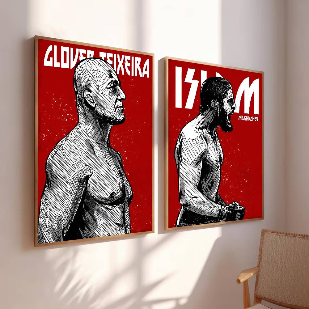 Kampfsportler Papierposter Gru – Home Gym Wallpaper Bewertung und Preis
