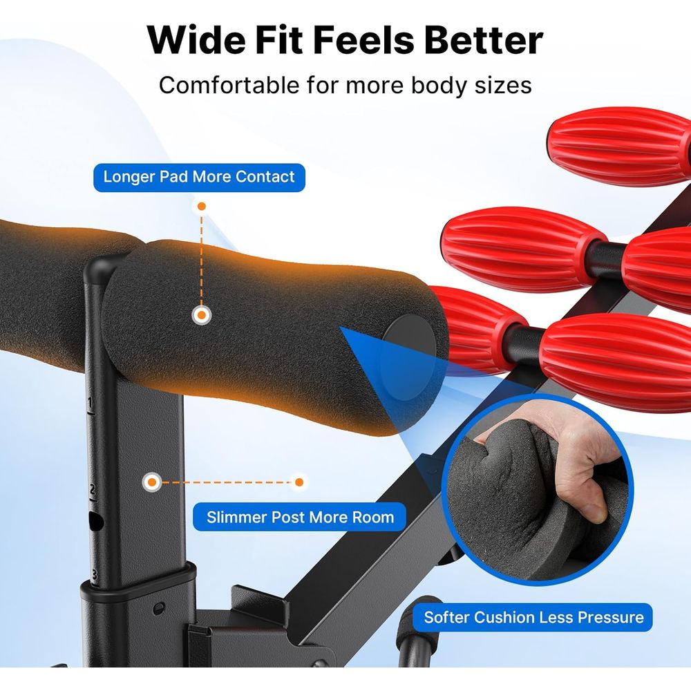 Verstellbarer Gesäß- und Beint – Home Gym Leg Bewertung und Preis