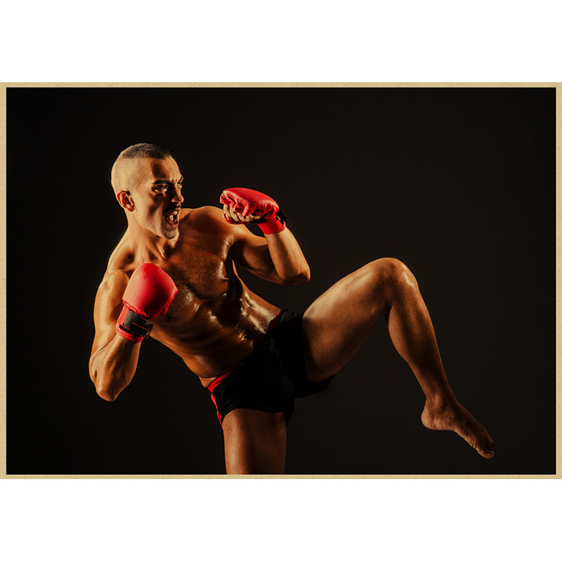 Kraftpapier Malerei Poster Box – Home Gym Wallpaper Bewertung und Preis