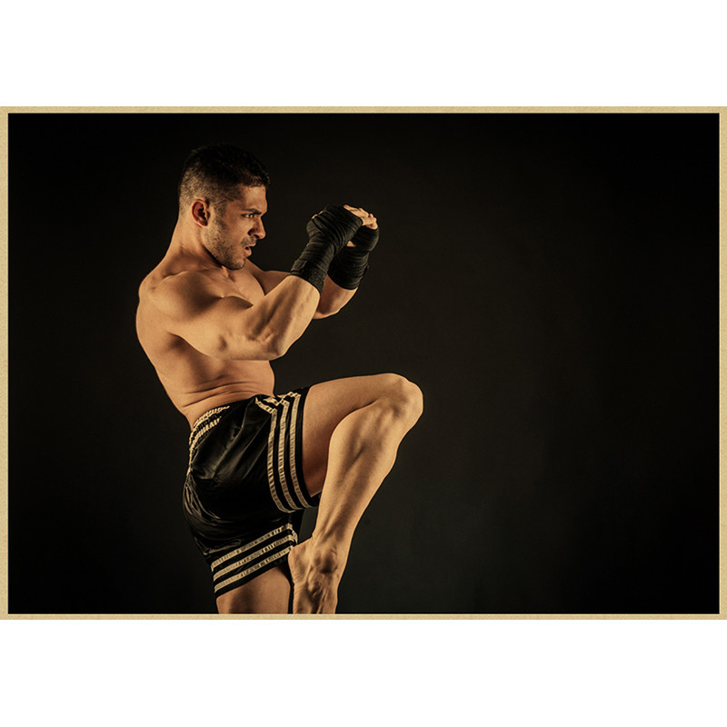 Kraftpapier Malerei Poster Box – Home Gym Wallpaper Bewertung und Preis