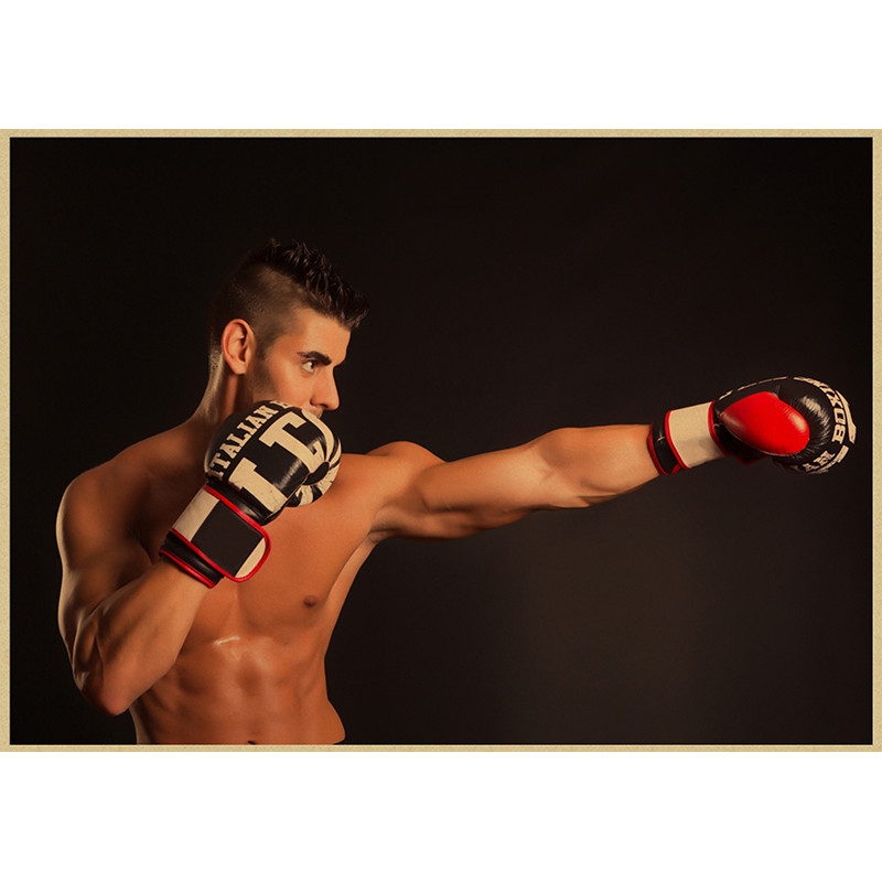 Kraftpapier Malerei Poster Box – Home Gym Wallpaper Bewertung und Preis