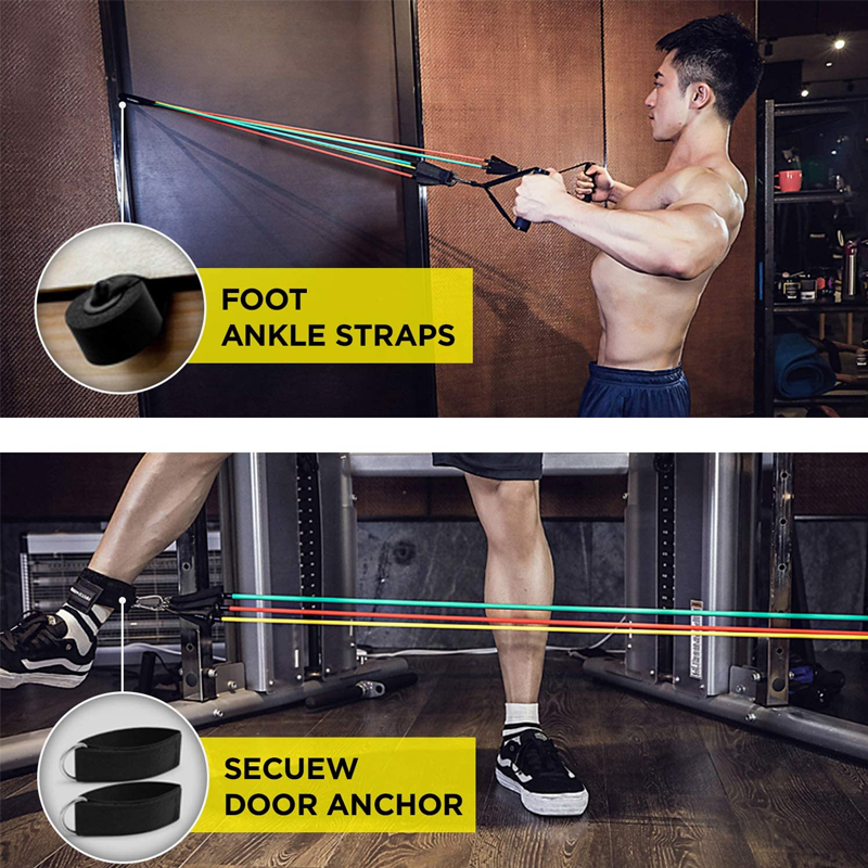 Widerstands gummibänder traini – Home Gym Resistance Machine Bewertung und Preis