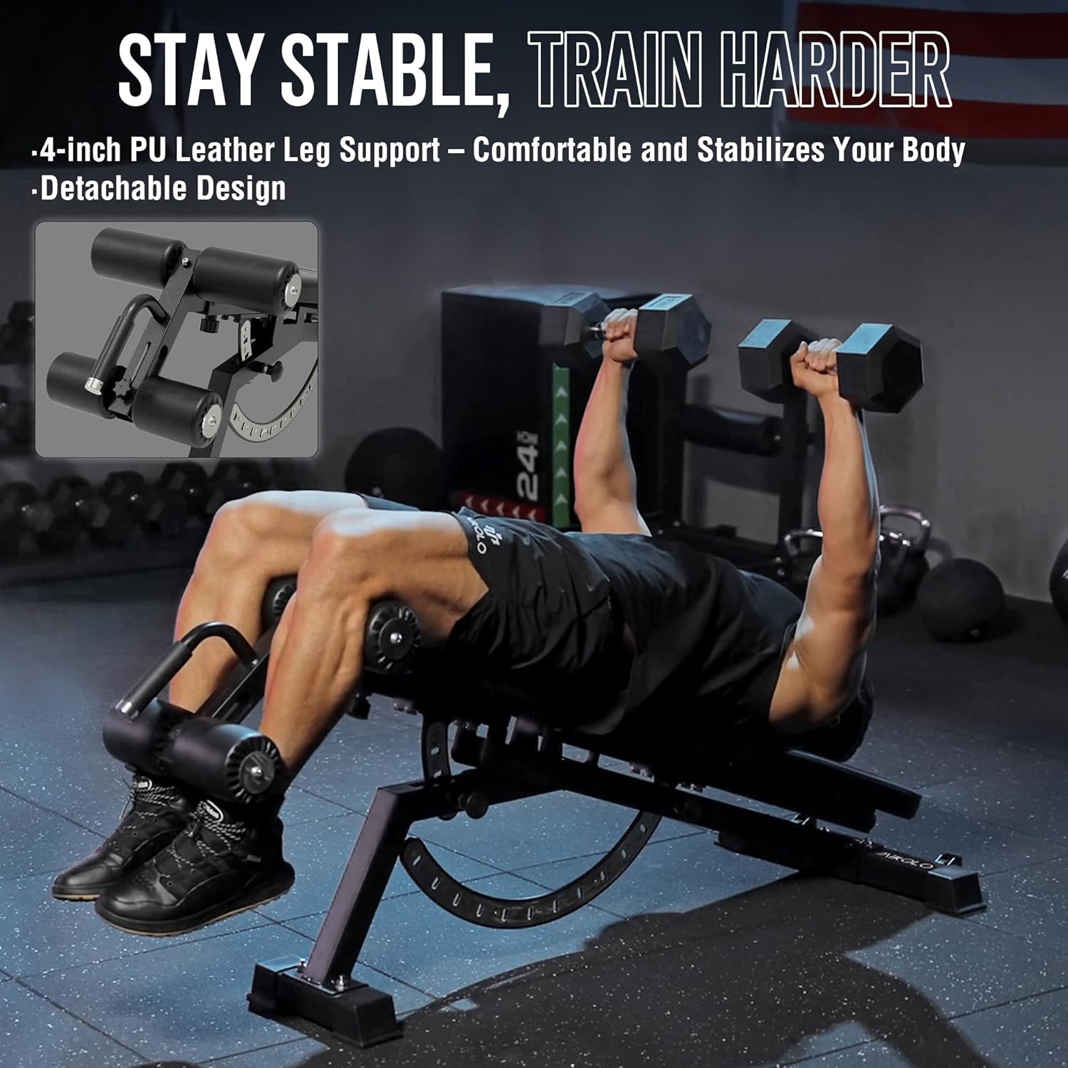 Hantelbank für Zuhause - Stahl – Home Gym Leg Bewertung und Preis