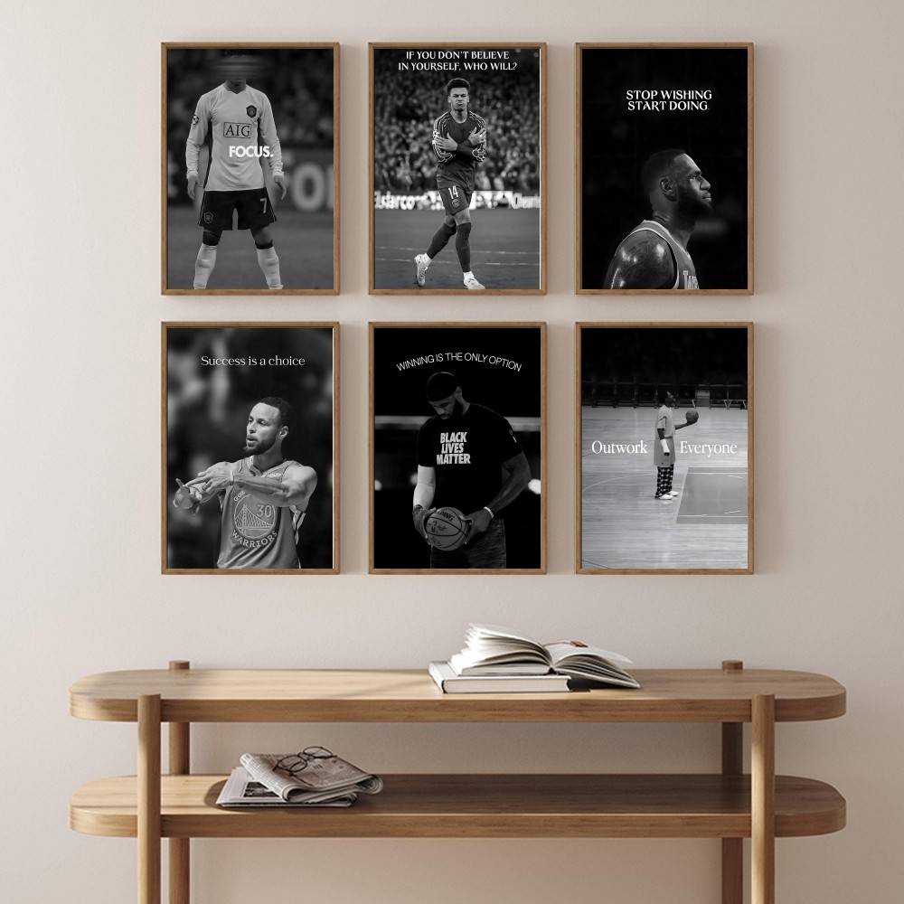 Poster für Sportler, inspirier – Home Gym Wallpaper Bewertung und Preis