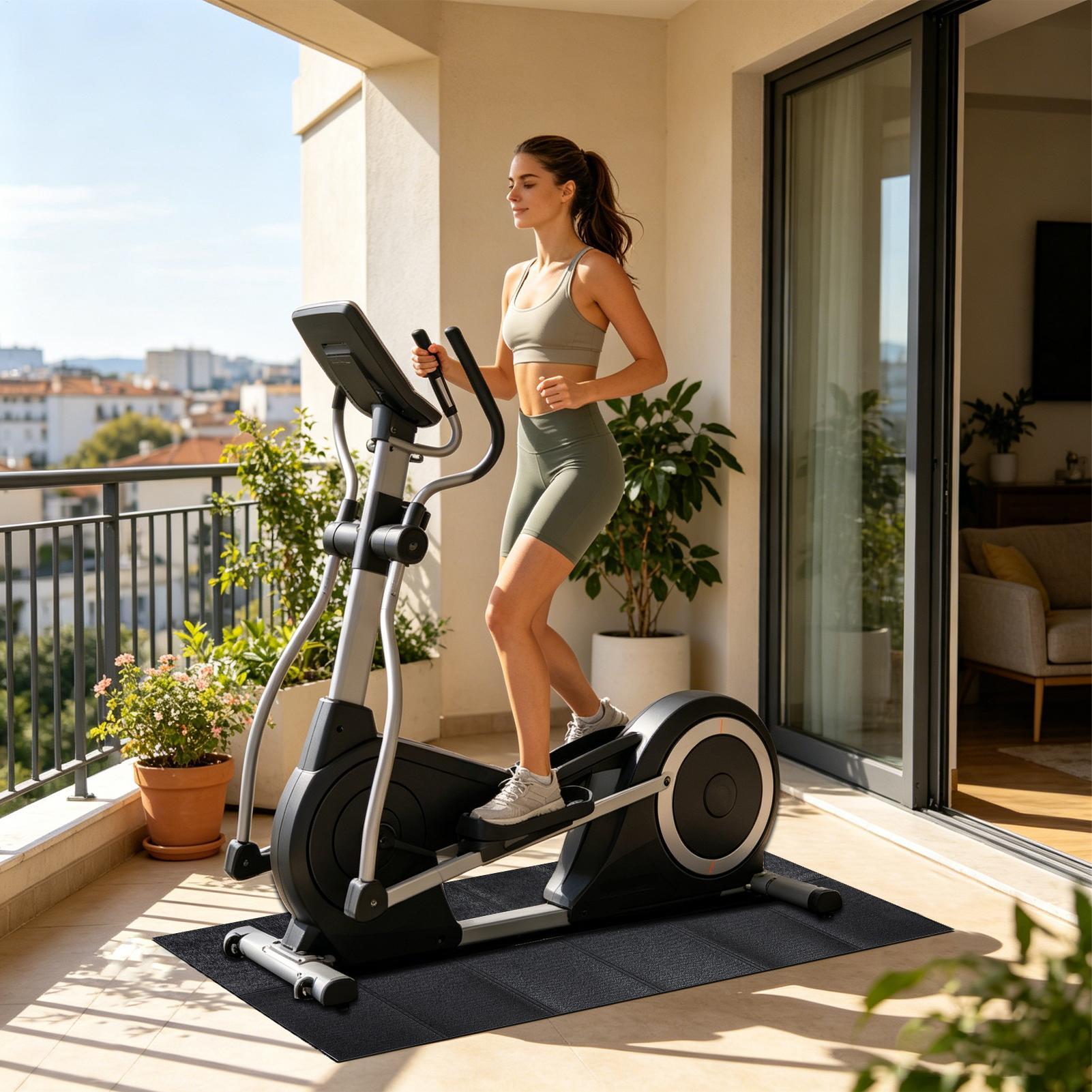Laufbandmatte, strapazierfähig – Home Gym Leg Bewertung und Preis