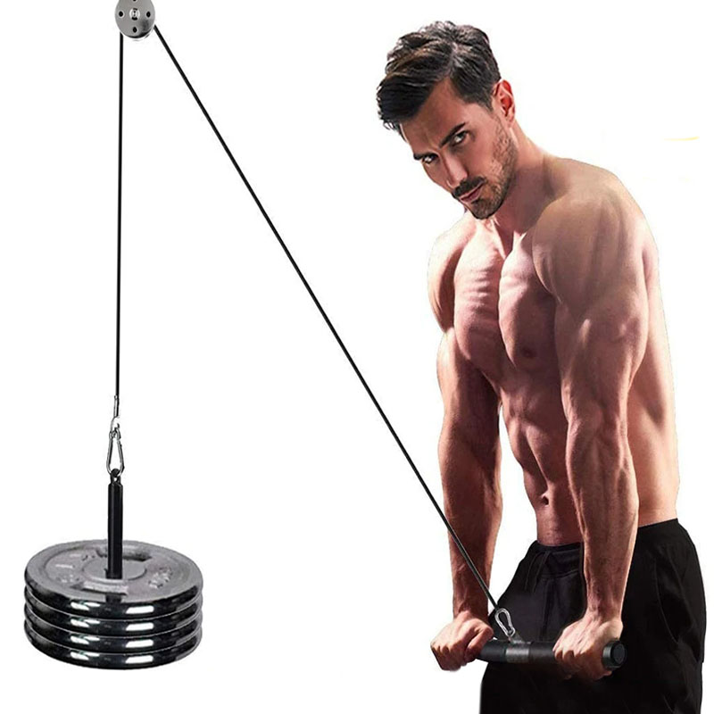 Silent Gym Kabelrollen-System  – Home Gym Diy Pulley System Bewertung und Preis