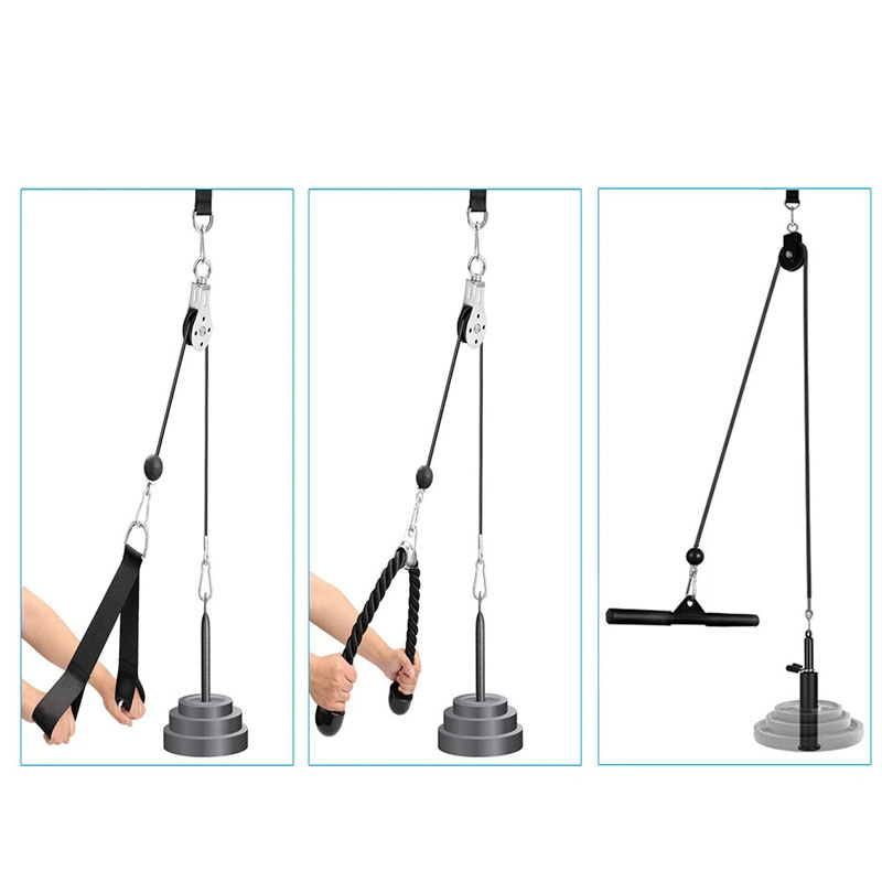 Silent Gym Kabelrollen-System  – Home Gym Diy Pulley System Bewertung und Preis