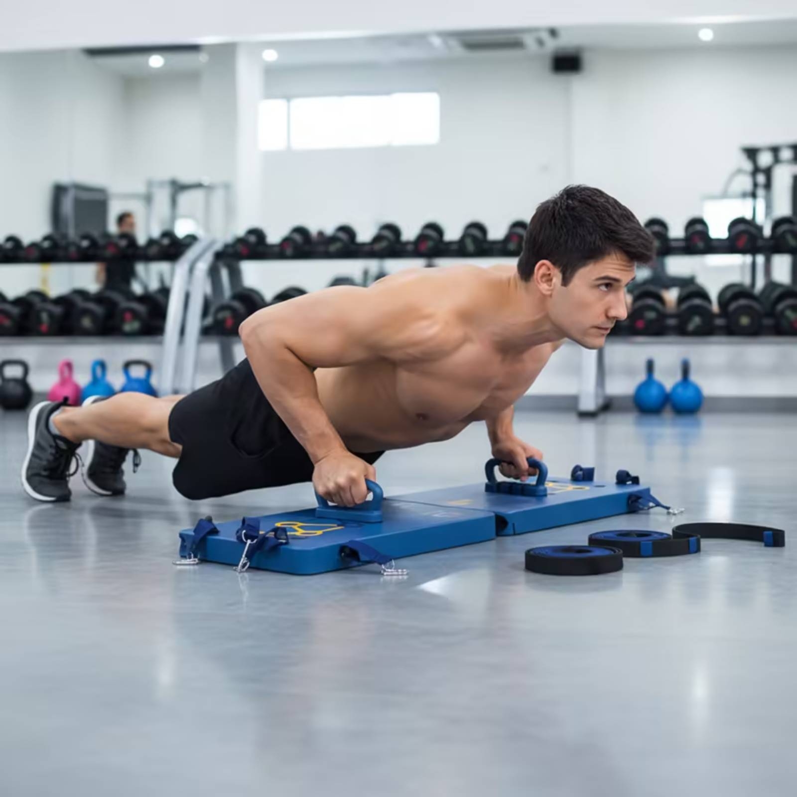 Liegestützboard mit Griffen, F – Home Gym For Small Spaces Bewertung und Preis